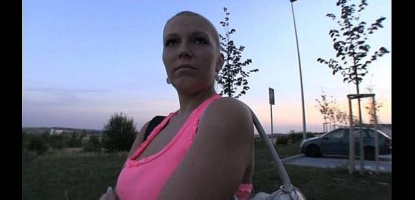  PublicAgent Russian blonde gets fucked in the bushes